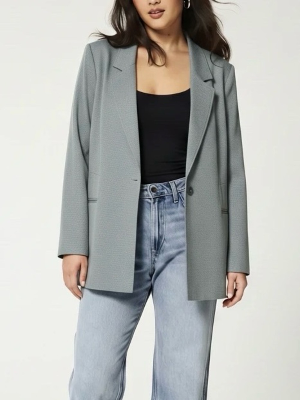 Torrid Grey Blazer Suit Jacket Sport Coat NWT